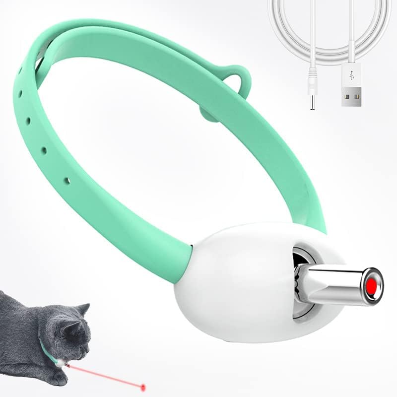 Wearable Laser Pointer Collar Toy for Cats