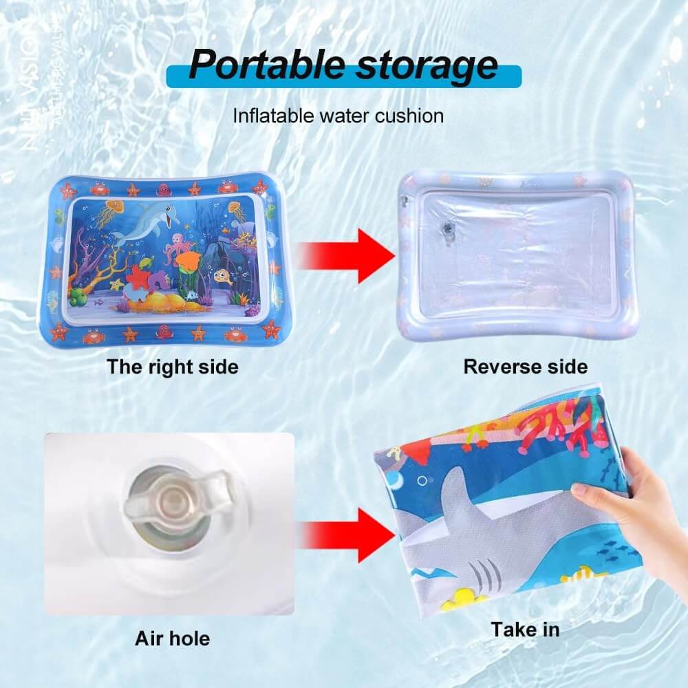 Thickened Water Sensor Play Mat for Cats Dogs Pet Kids