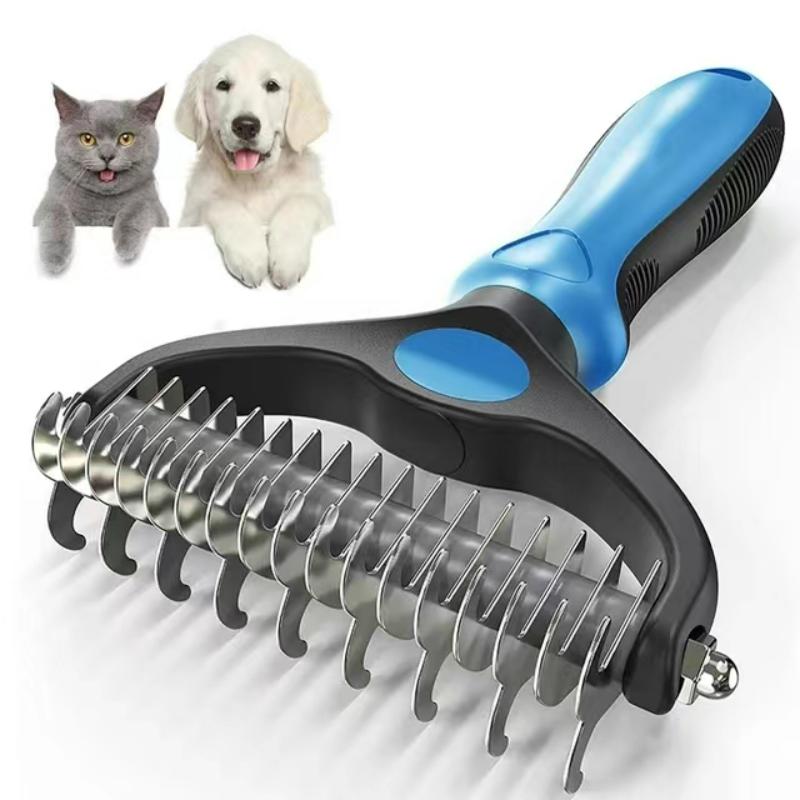 Pet Grooming Brush, Cat Brush Dog Brush for Shedding Tool for Long matted Haired Pets