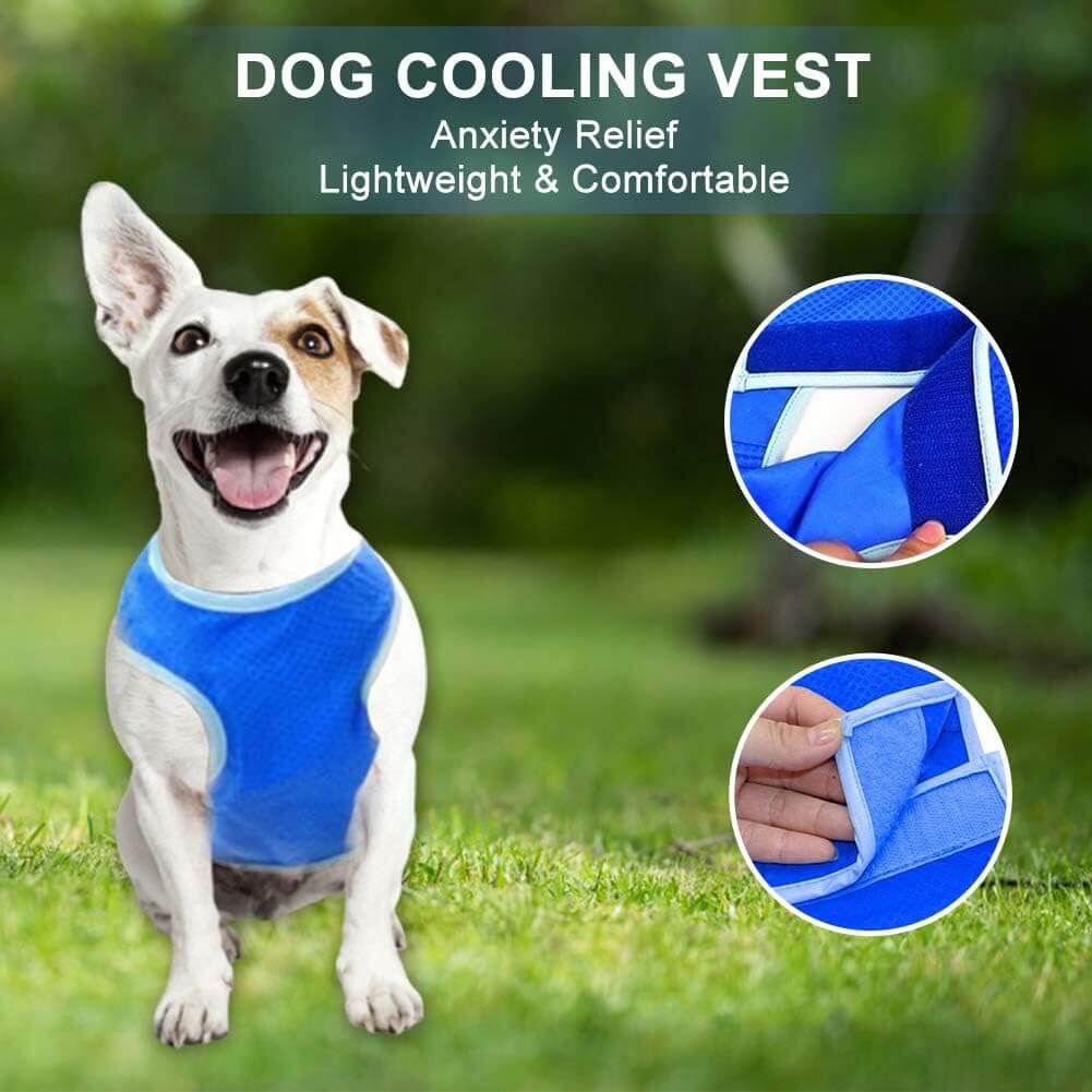 Dog Cat Cooling Vest Harness Clothes