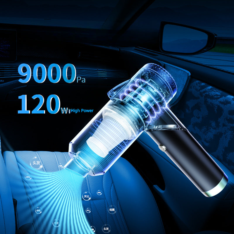 Foldable Mini Car Vacuum Cleaner Cordless
