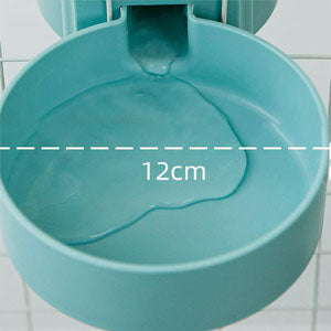 Pet Hanging Automatic Feeders Drinking Bowls Auto Gravity 2 in1 Pet Feeder Water Set