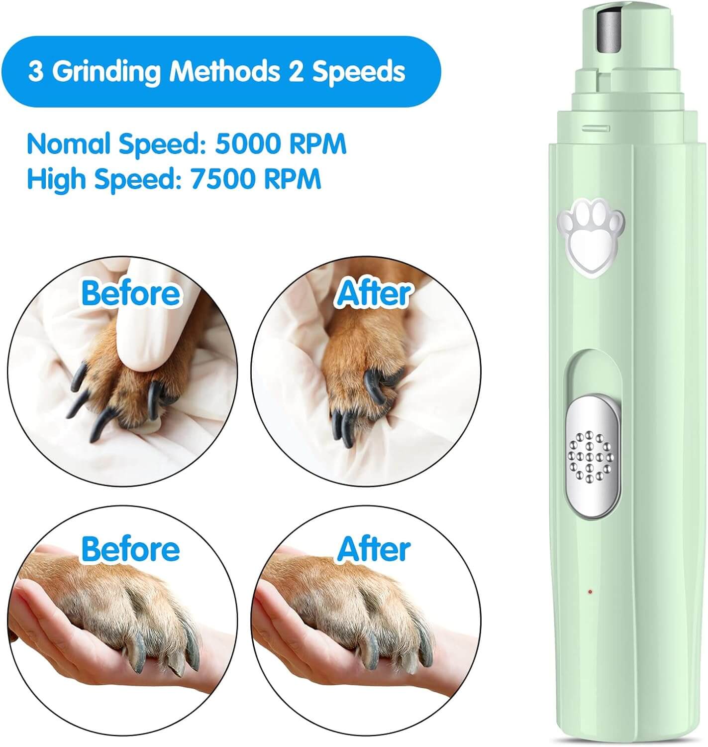 SeeYo Pet Nail polisher Grooming Tool