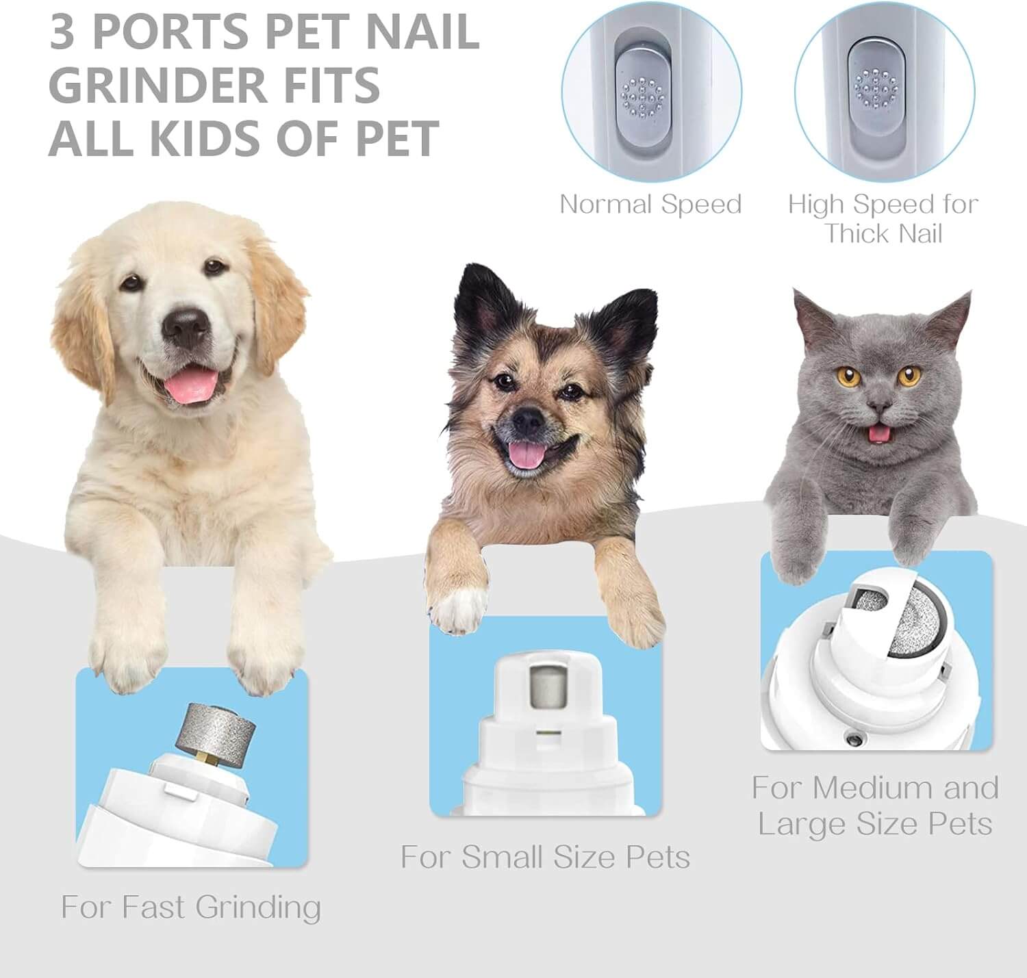 SeeYo Pet Nail polisher Grooming Tool