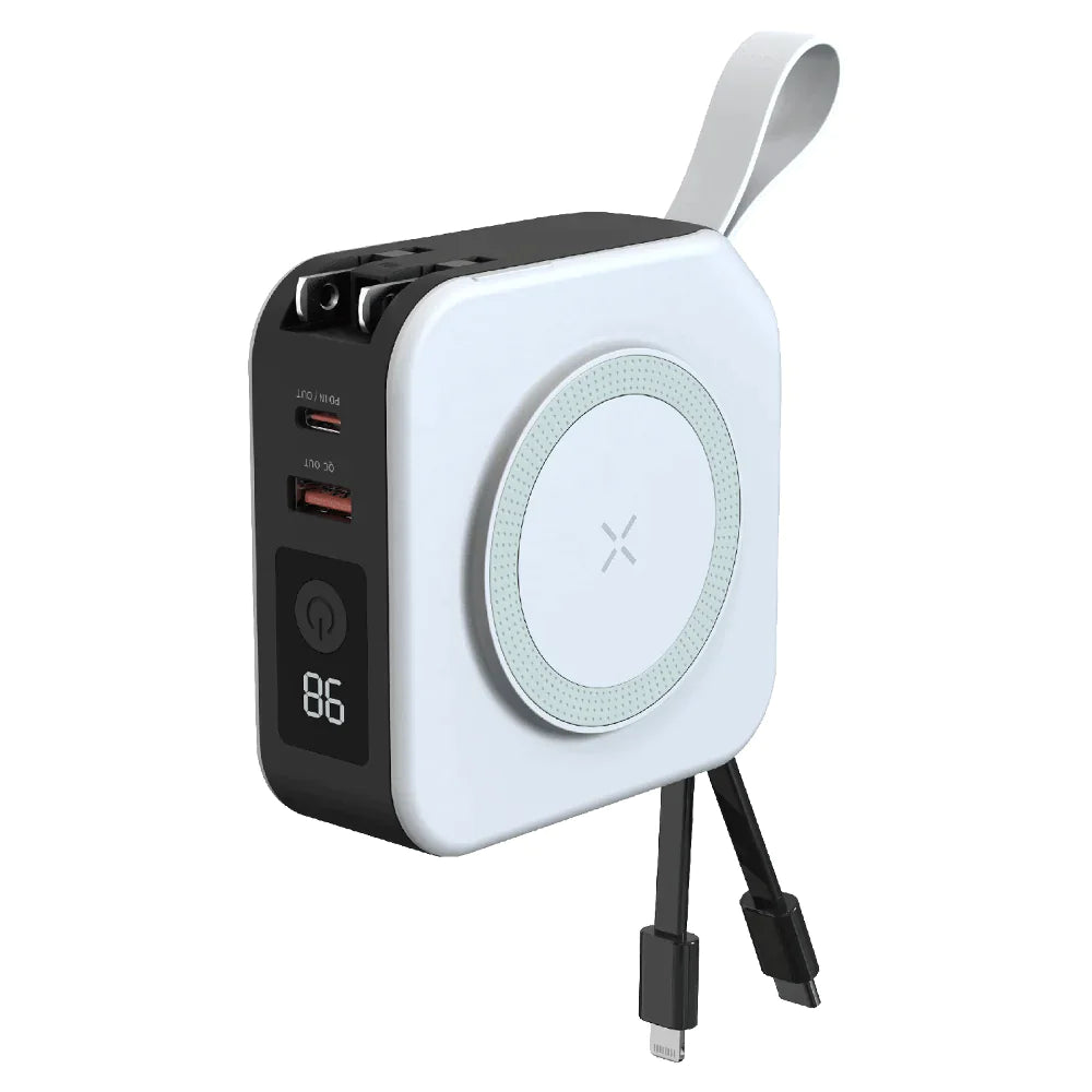 Travel Universal 5 in 1 Power Bank kabelloses Ladegerät