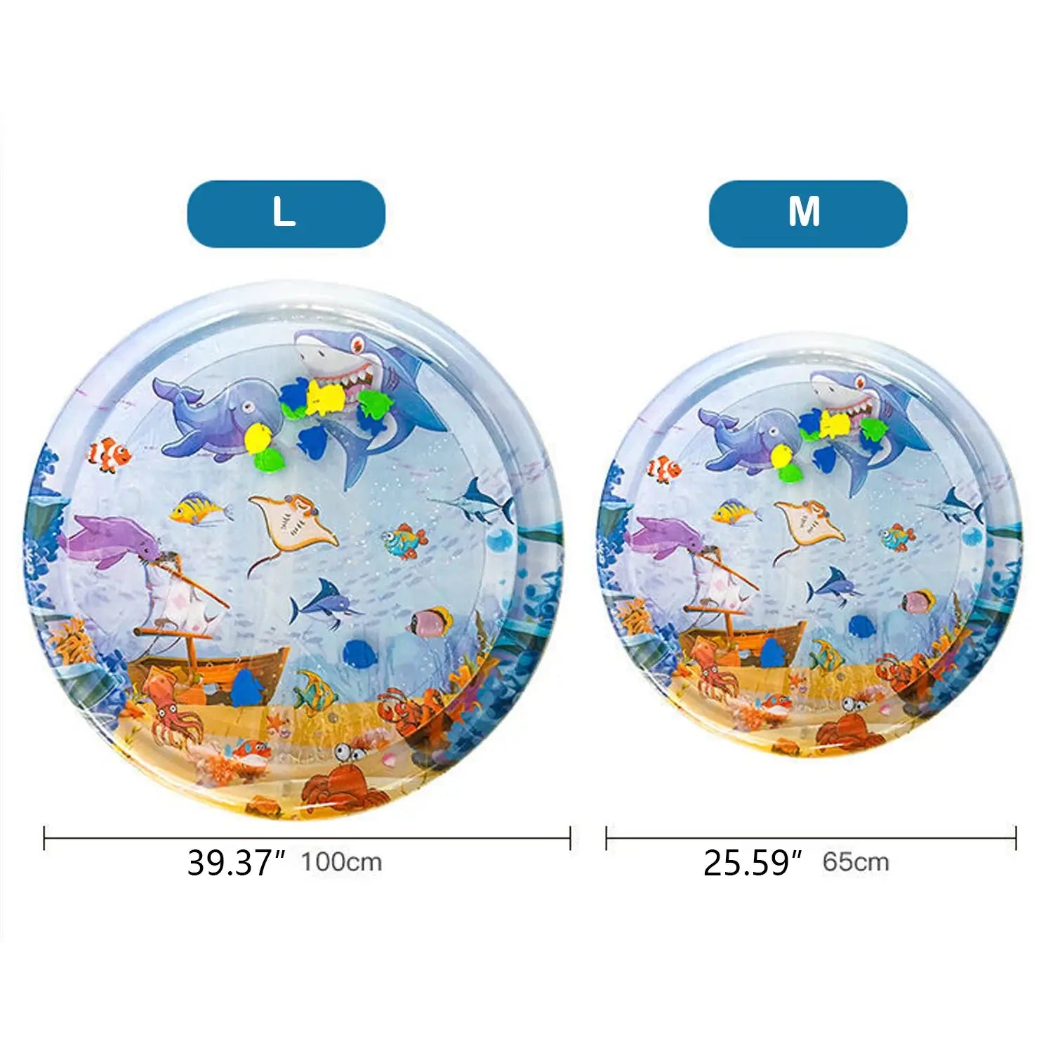 Water Sensory Play mat for Cats Dogs Kids Interactive Toys for Pets