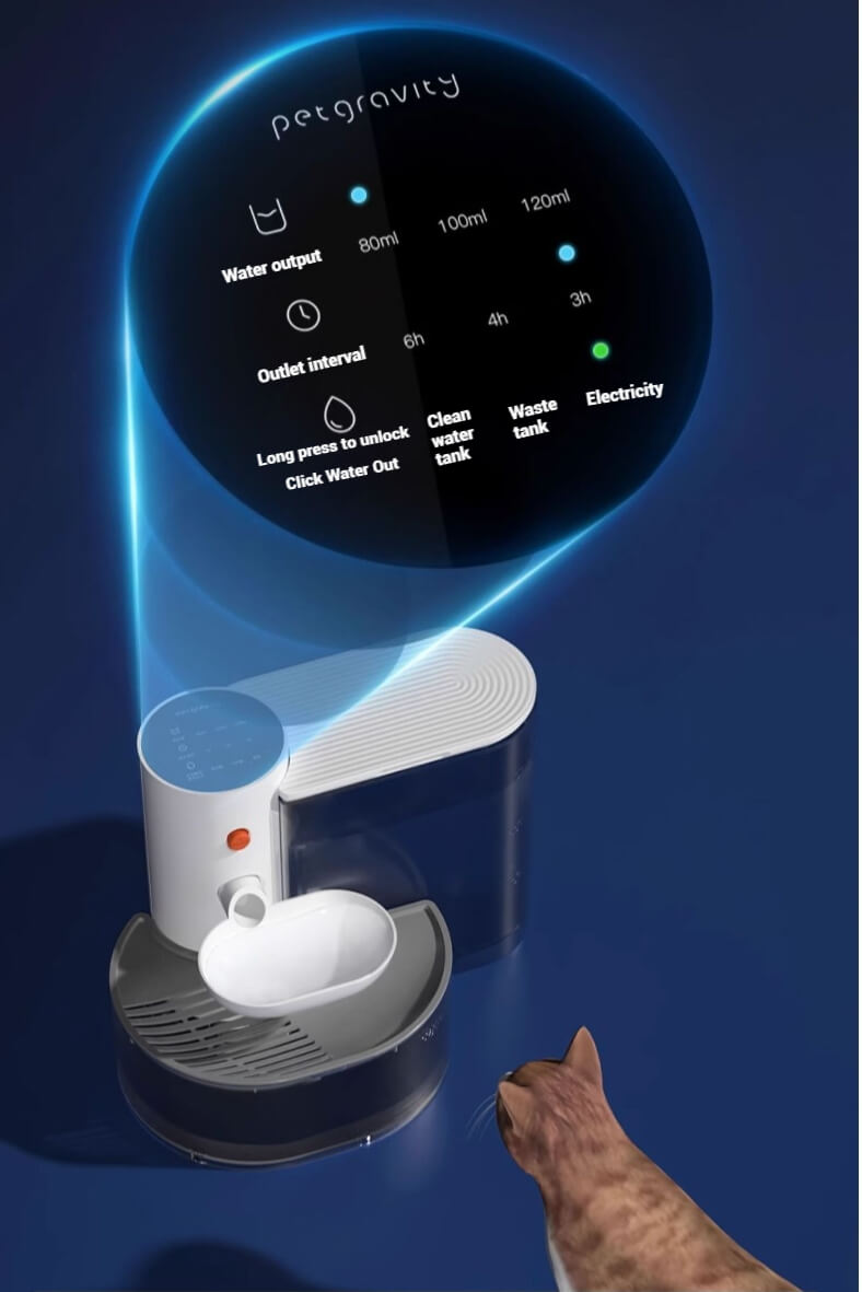 Pet Water Dispenser for Cat Kitty